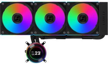 Водяное охлаждение Lian Li HydroShift II LCD-C 360CL Black (G89.GHS2LCD36RB.00) 604198 фото
