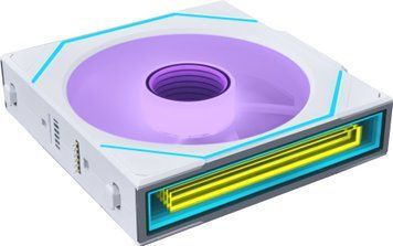 Вентилятор Lian Li Uni Fan SL-Infinity Wireless 120 Reverse Blade White (G99.12RSLIN1W1W.00) 618896 фото