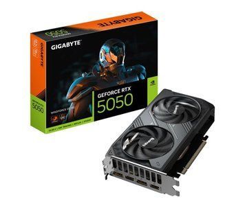 Видеокарта Gigabyte GeForce RTX 5050 Windforce OC 8G (GV-N5050WF2OC-8GD) 614983ua фото