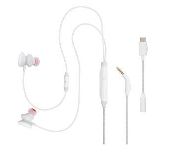 Наушники с микрофоном JBL Quantum 50C White (JBLQ50CWHT) 529469ua фото