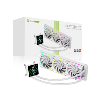 Водяное охлаждение GameMax Hailstorm 360 WH 628001ua фото