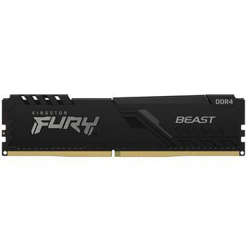 Пам'ять для настільних комп'ютерів Kingston Fury 16 GB DDR4 3200 MHz Beast Black (KF432C16BB1/16WP) 623495ua фото