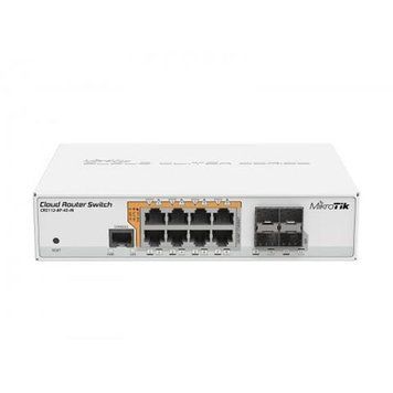 Комутатор Smart MikroTik CRS112-8P-4S-IN 503429ua фото