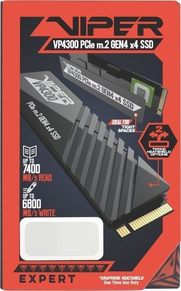 SSD накопичувач Patriot Viper VP4300 (VP4300-2TBM28H) 348136ua фото