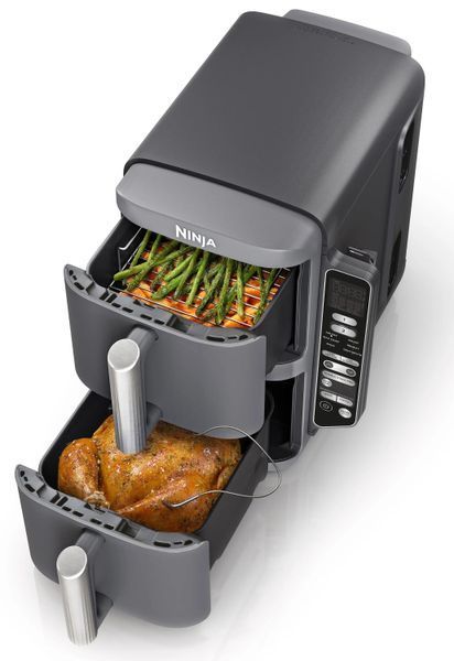 Мультипечь (аэрофритюрница) Ninja Double Stack XL 2-Level Hot Air Fryer SL451EU 568827 фото