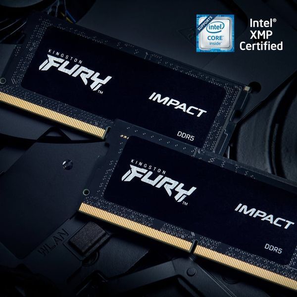 Память для ноутбуков Kingston FURY 32 GB (2x16GB) SO-DIMM DDR5 6000 MHz Impact (KF560S38IBK2-32) 522979ua фото