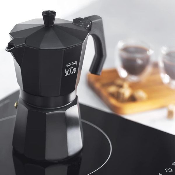 Кофеварка гейзерна Cecotec Mokclassic 900 Black 619844 фото