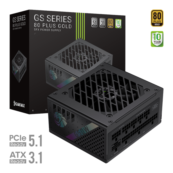 Блок живлення GameMax GS-650G V25 Black 630408ua фото