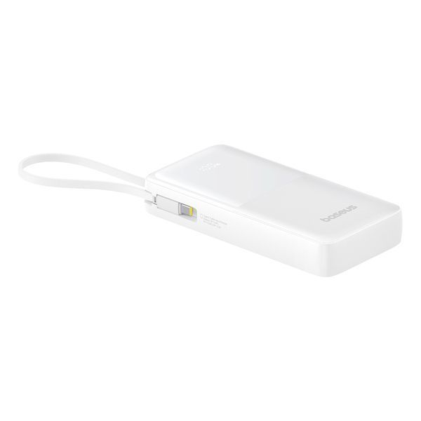 Зовнішній акумулятор (павербанк) Baseus Bipow 2 20000mAh 20W White (P10077101213-01) 627165ua фото