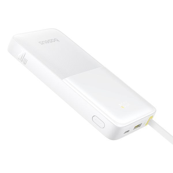 Зовнішній акумулятор (павербанк) Baseus Bipow 2 20000mAh 20W White (P10077101213-01) 627165ua фото