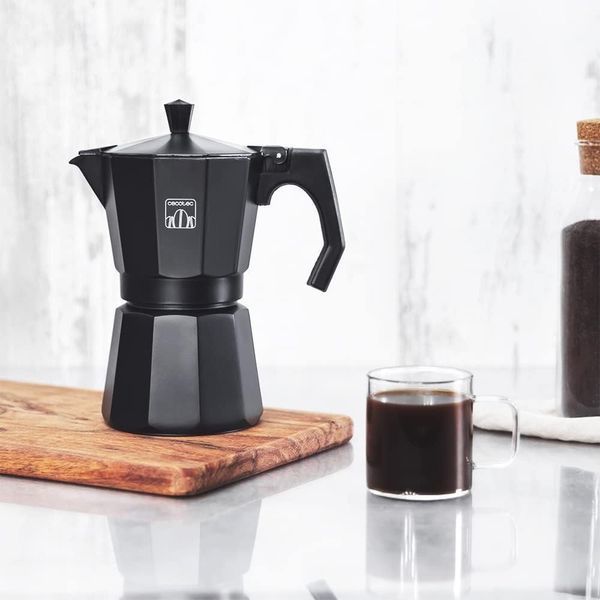 Кофеварка гейзерна Cecotec Mokclassic 900 Black 619844 фото