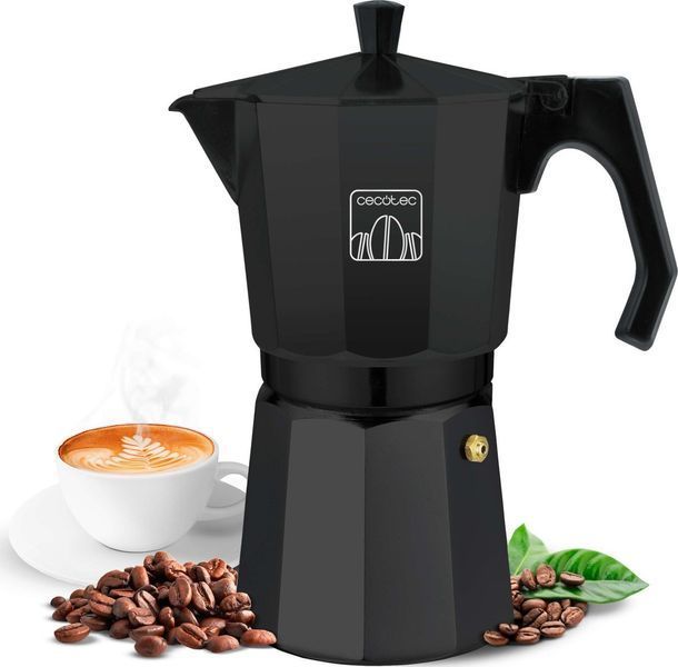 Кофеварка гейзерна Cecotec Mokclassic 900 Black 619844 фото