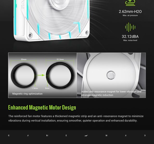 Водяное охлаждение GameMax Hailstorm 360 WH 628001ua фото