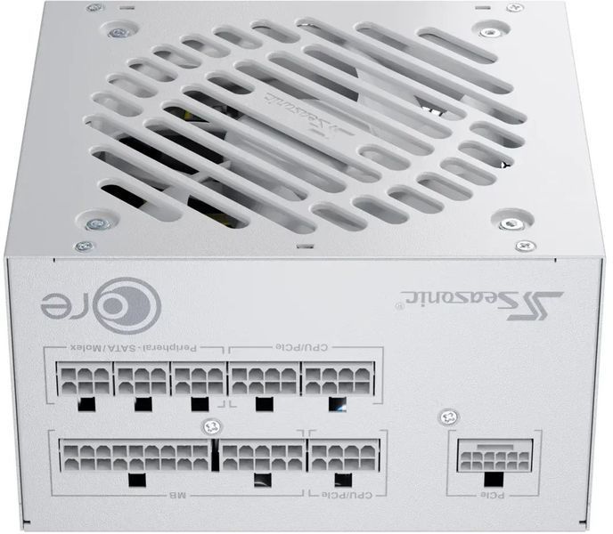 Блок живлення SeaSonic Core GX White ATX 3 850W (SRP-CGX851-A5A32SF-W) 618731 фото
