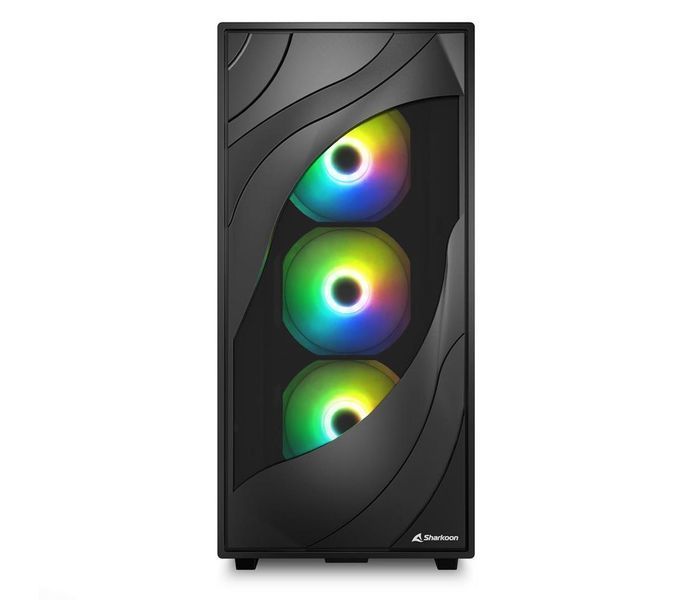 Корпус Sharkoon Rebel C80G RGB Black 528785 фото