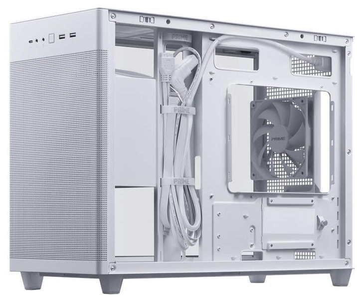 Корпус Asus Prime AP201 Tempered Glass White (90DC00G3-B39010) 476374ua фото