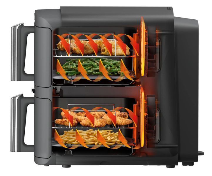 Мультипечь (аэрофритюрница) Ninja Double Stack XL 2-Level Hot Air Fryer SL451EU 568827 фото