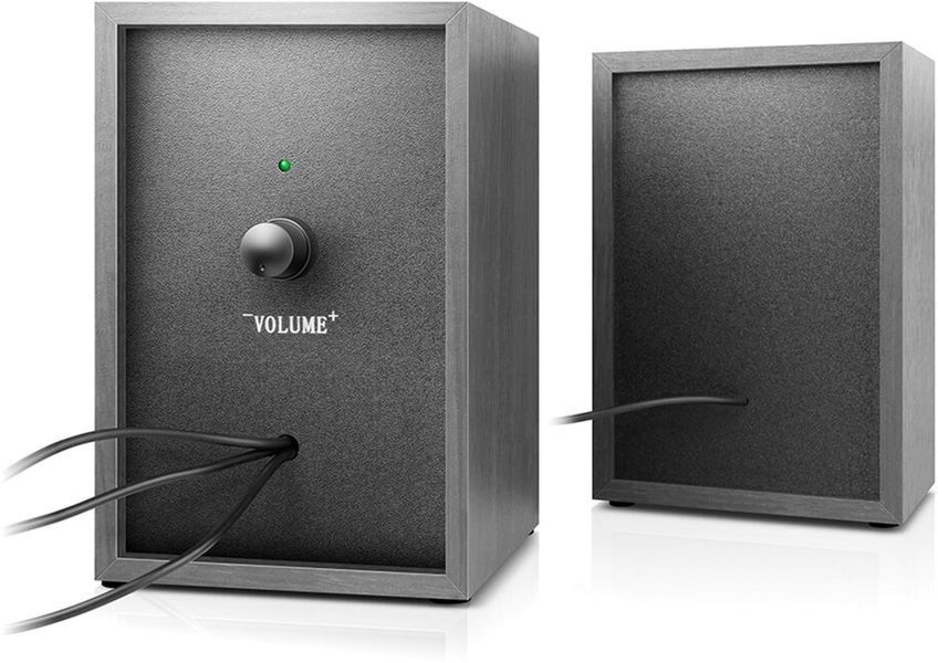 Компьютерные колонки Real-El S-215 2.0 Black (EL121200002) 578250ua фото