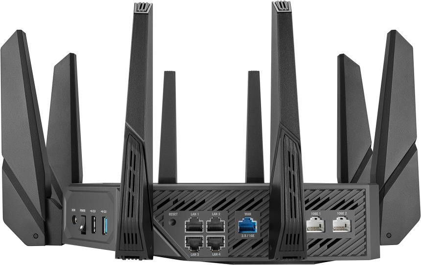 Бездротовий маршрутизатор (роутер) Asus Rog Rapture GT-AXE16000 476721 фото