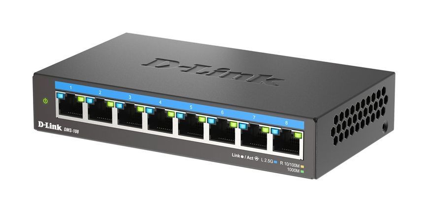 Комутатор некерований D-Link DMS-108 518732ua фото