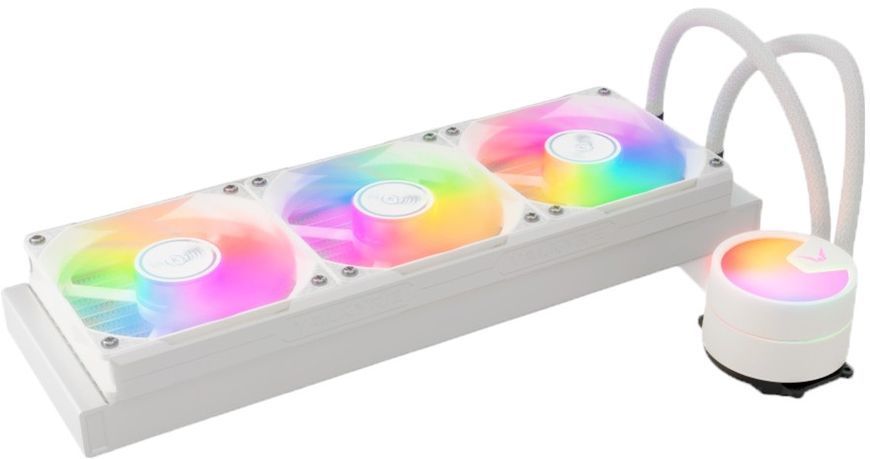 Водяне охолодження Valkyrie A360 White (VK-AIOA360W) 619173 фото