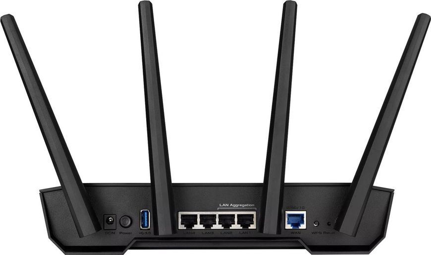 Бездротовий маршрутизатор (роутер) ASUS TUF Gaming AX3000 V2 (TUF-AX3000 V2) 371091ua фото