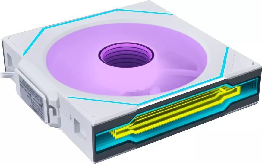 Вентилятор Lian Li Uni Fan SL-Infinity Wireless 120 Reverse Blade White (G99.12RSLIN1W1W.00) 618896 фото