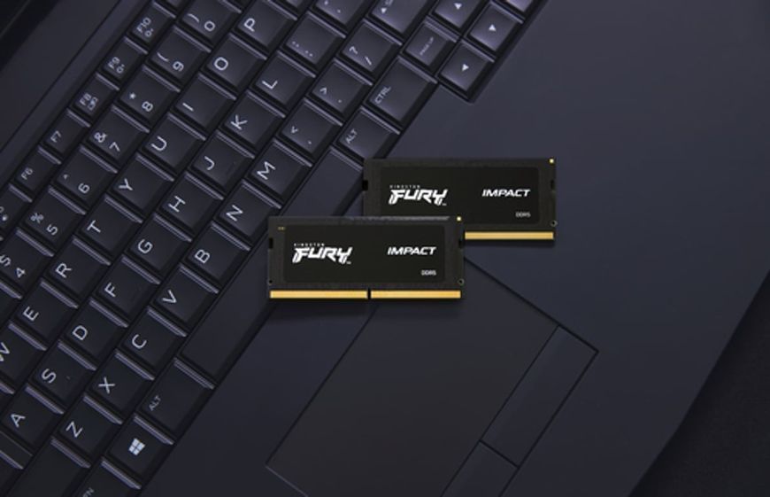 Память для ноутбуков Kingston FURY 32 GB (2x16GB) SO-DIMM DDR5 6000 MHz Impact (KF560S38IBK2-32) 522979ua фото