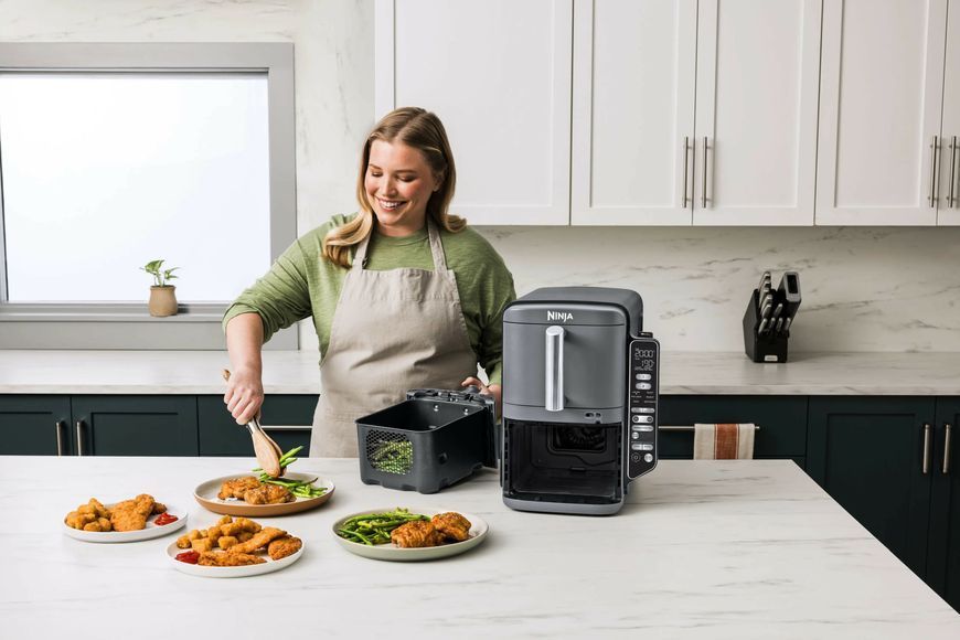 Мультипечь (аэрофритюрница) Ninja Double Stack XL 2-Level Hot Air Fryer SL451EU 568827 фото