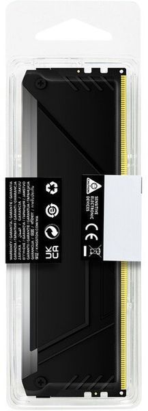 Пам'ять для настільних комп'ютерів Kingston Fury 16 GB DDR4 3200 MHz Beast RGB (KF432C16BB12A/16WP) 623496ua фото