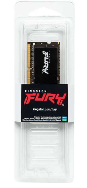 Пам'ять для ноутбуків Kingston FURY 16 GB SO-DIMM DDR4 3200 MHz Impact (KF432S20IB/16) 361503ua фото