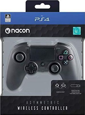 Геймпад Nacon Asymmetric Wireless Controller Black (PS4OFPADWLBLACK) 619269 фото