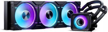 Водяное охлаждение Phanteks Glacier One 360 ​​D30 X2 ARGB Black (PH-GO360D30_DBK02) 604201 фото