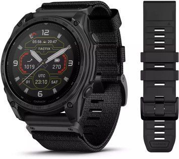 Смарт-часы Garmin Tactix 8 - 51 mm Solar Elite Includes Applied Ballistics Elite Solver (010-03407-10/11) 621714 фото