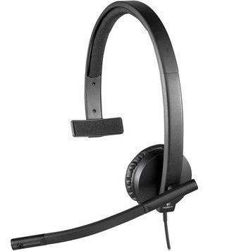 Наушники с микрофоном Logitech H570e Mono USB-C Black (981-001427) 620832ua фото