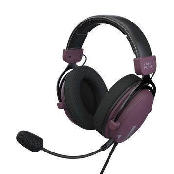 Навушники з мікрофоном Dark Project One HS4 Wired Pale Purple/Black (DPO-HS-5004) 623396ua фото
