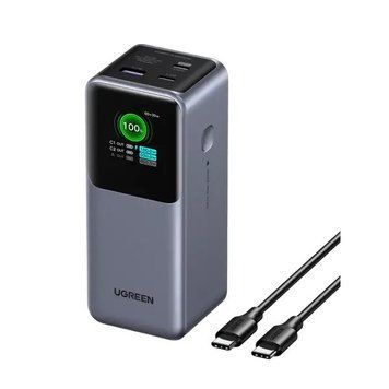 Внешний аккумулятор (павербанк) Ugreen PB721 Nexode 20000mAh 130W Gray (35524) 614093 фото