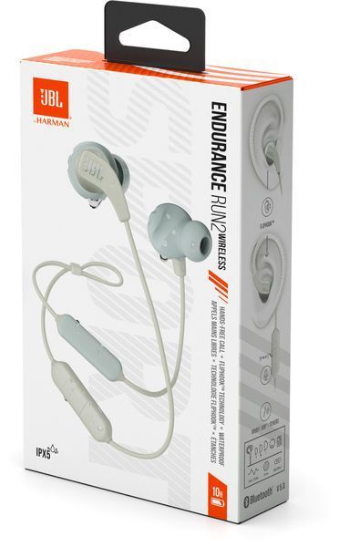Наушники без микрофона JBL Endurance Run 2 Wireless White 467325 фото