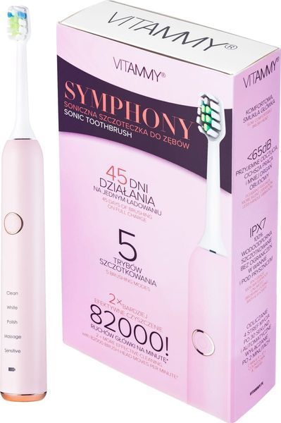 Электрическая зубная щетка Vitammy Symphony Rose Gold 377734 фото