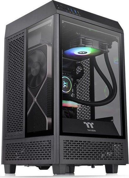 Корпус Thermaltake The Tower 100 Black (CA-1R3-00S1WN-00) 358495 фото