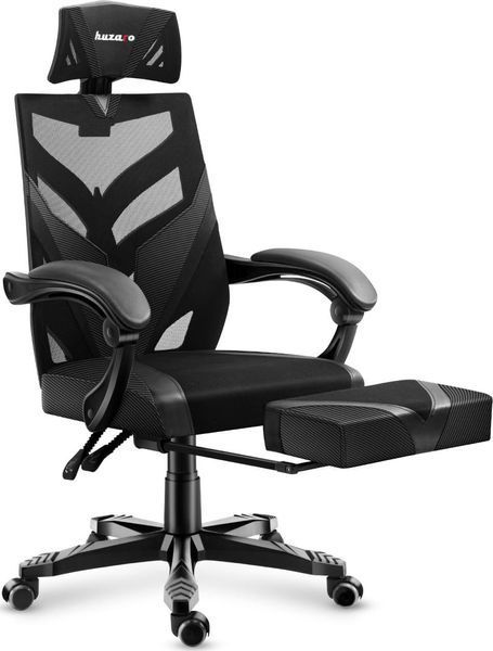 Комп'ютерне крісло для геймера Huzaro COMBAT 5.0 Black 358354 фото