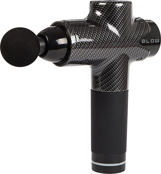 Перкуссионный массажер Blow Wave 5000 Black 600024 фото