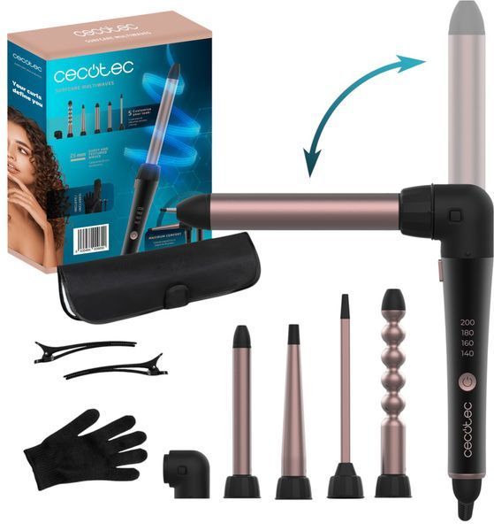 Плойка конусная Cecotec SurfCare MultiWaves 621201 фото