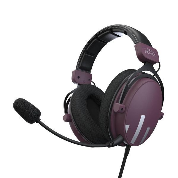 Навушники з мікрофоном Dark Project One HS4 Wired Pale Purple/Black (DPO-HS-5004) 623396ua фото