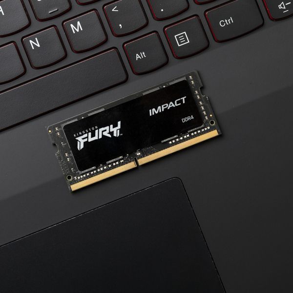 Пам'ять для ноутбуків Kingston FURY 16 GB SO-DIMM DDR4 3200 MHz Impact (KF432S20IB/16) 361503ua фото