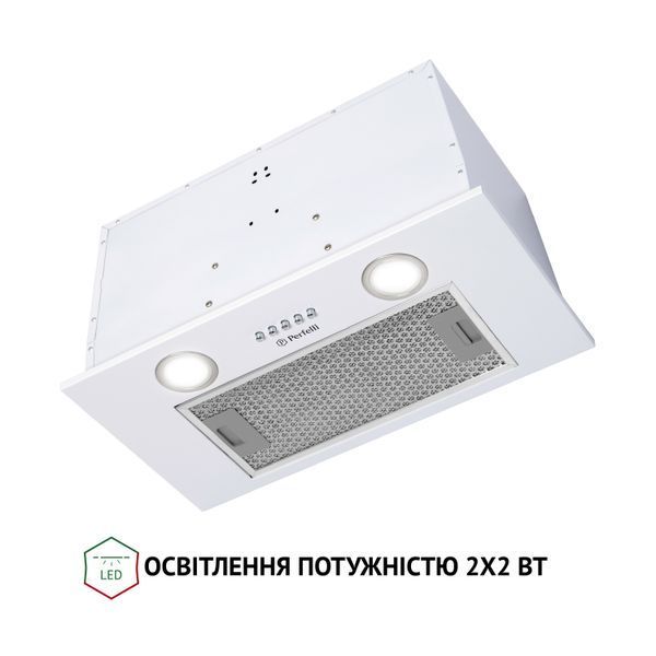 Витяжка вбудована Perfelli BI 5652 WH 1000 LED 627882ua фото
