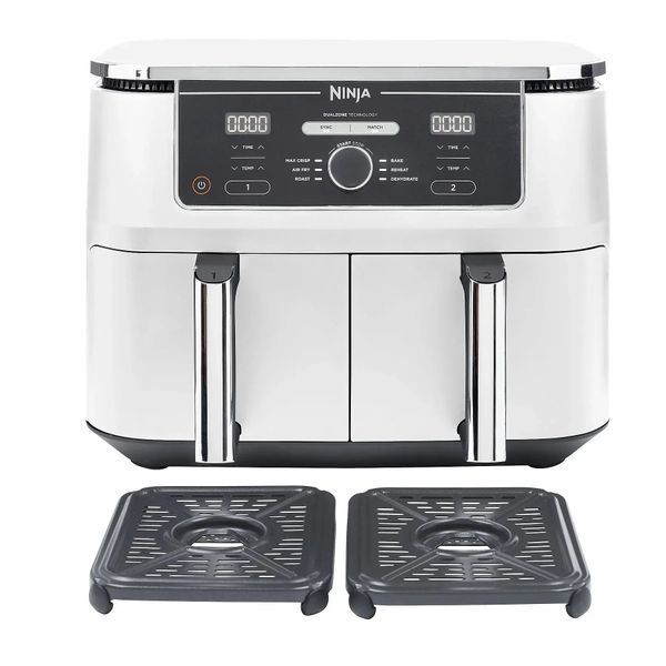 Мультипіч (аерофритюрниця) Ninja Foodi Max Dual Zone AF400EUWH 568828 фото
