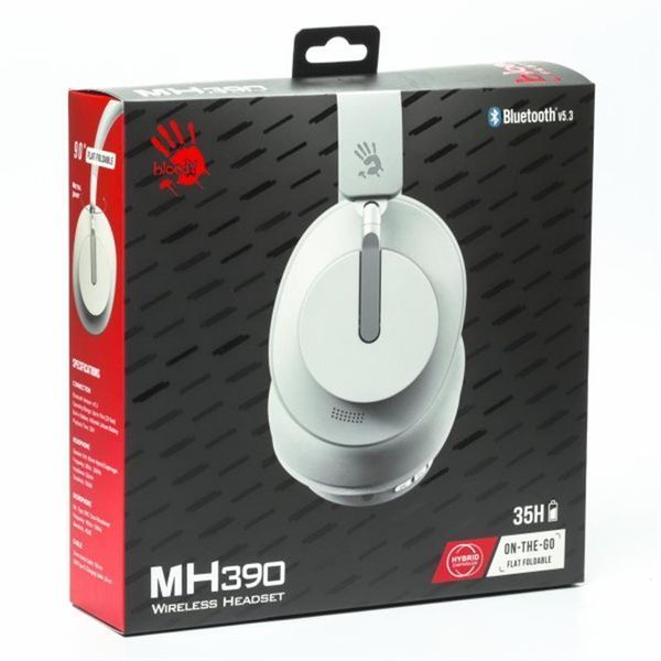 Наушники с микрофоном Bloody MH390 White 579354ua фото
