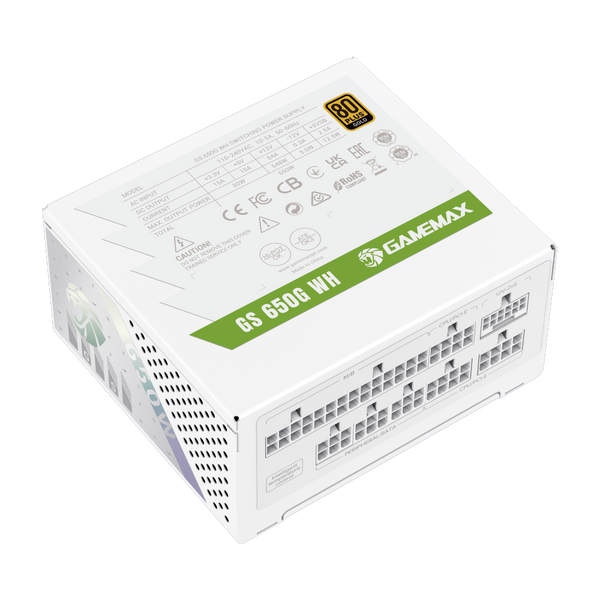 Блок питания GameMax GS-650G V25 White 630409ua фото