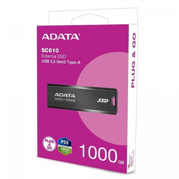 SSD накопитель Adata SC610 1 TB (SC610-1000G-CBK/RD) 627116ua фото